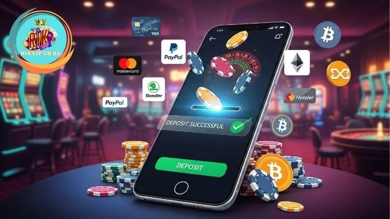 Hướng dẫn nạp tiền Rikvip chi tiết