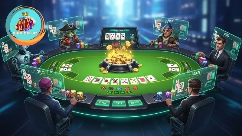 Giới thiệu về Stud Poker Rikvip